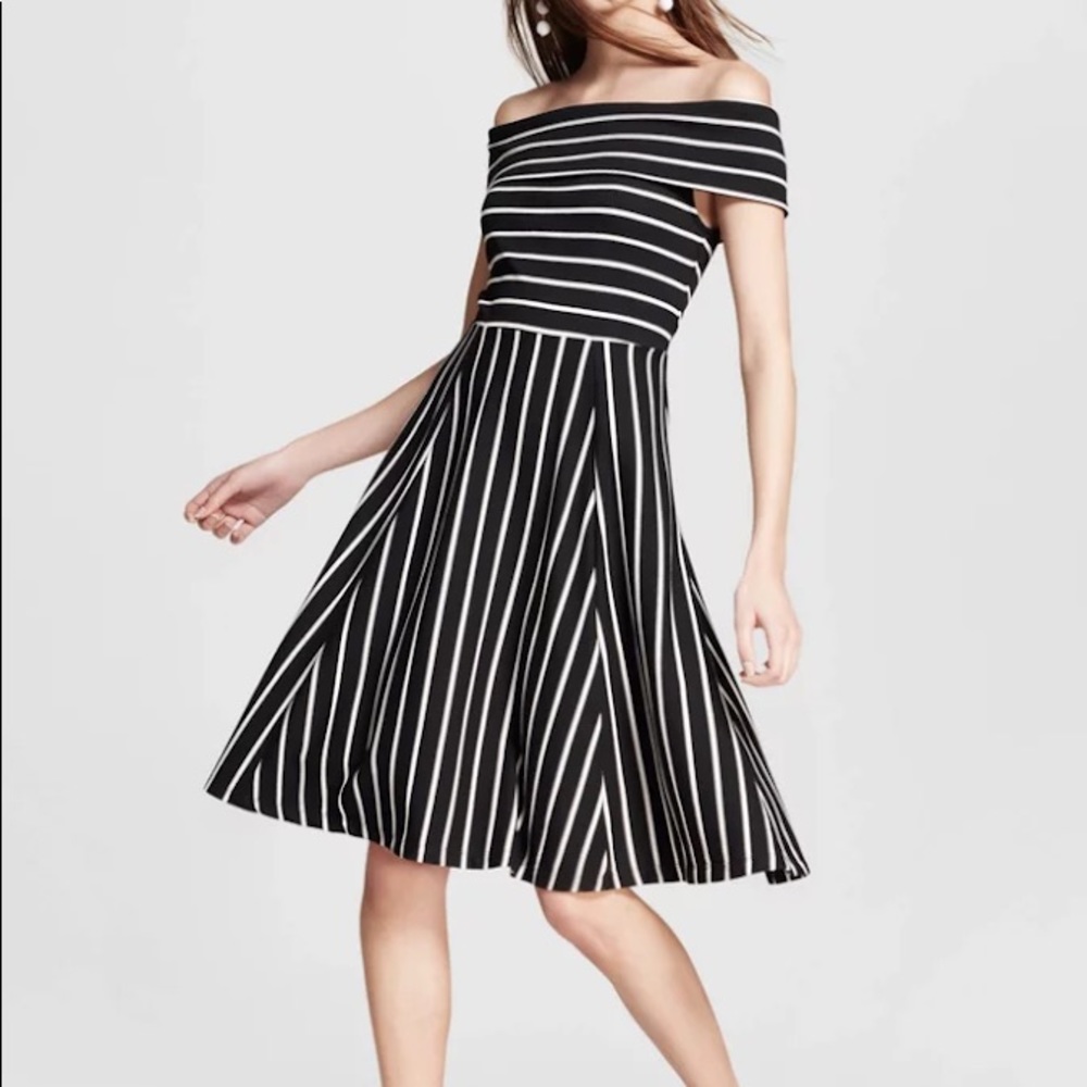 Mossimo Knit Off the Shoulder Dress - Medium
